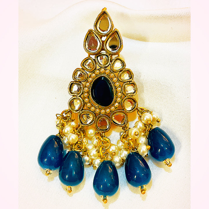 Kundan Gold-Plated Natasha Earrings
