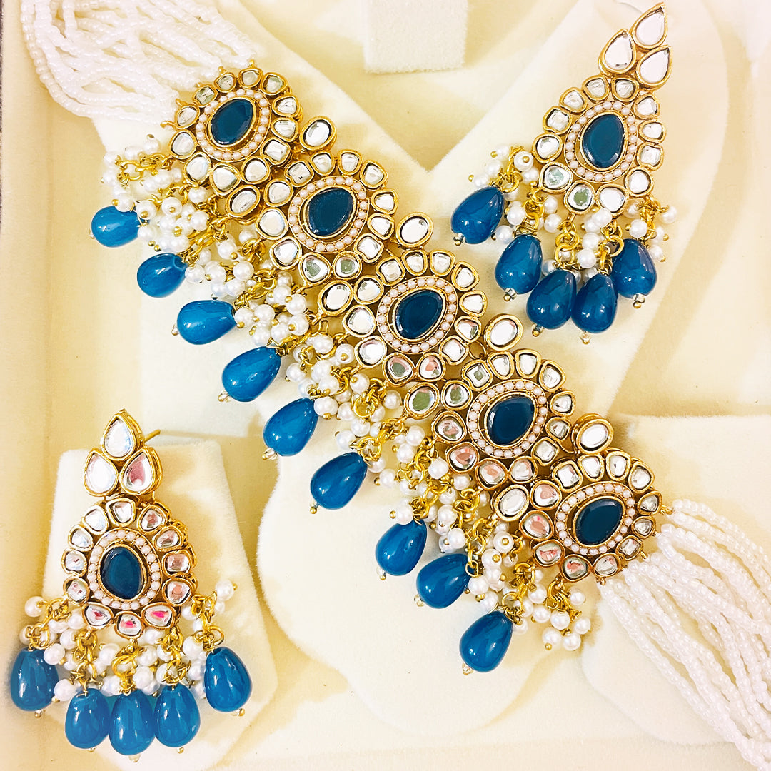 Gulrukh Handmade Kundan Choker Set