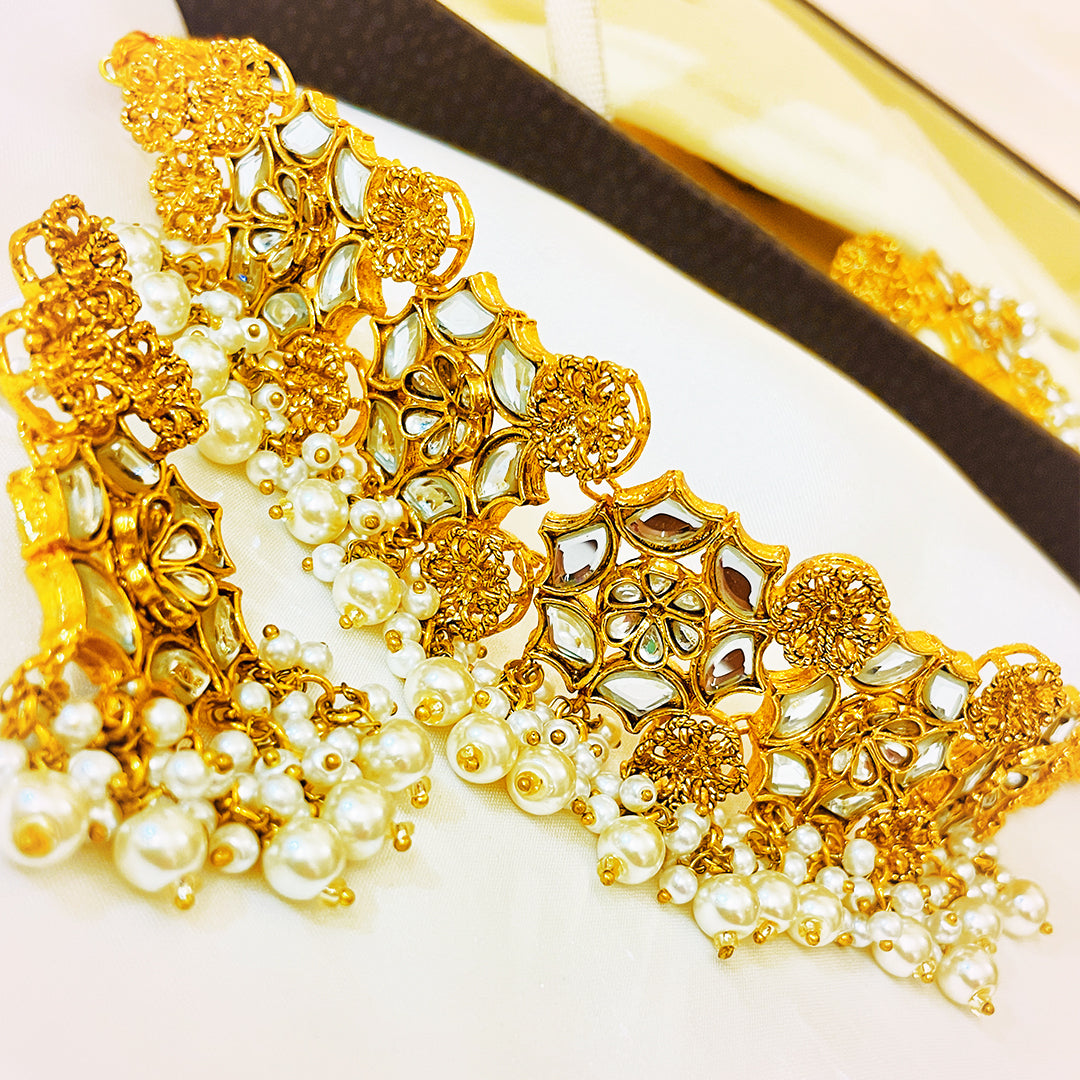 Mehru Handmade Kundan Choker Set