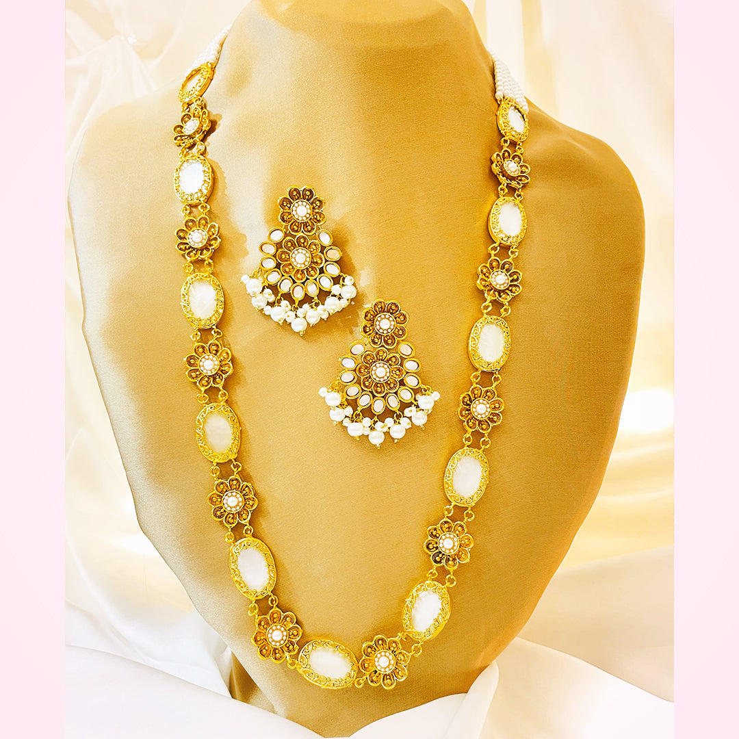 Gulchehra Handmade Kundan Necklace Set