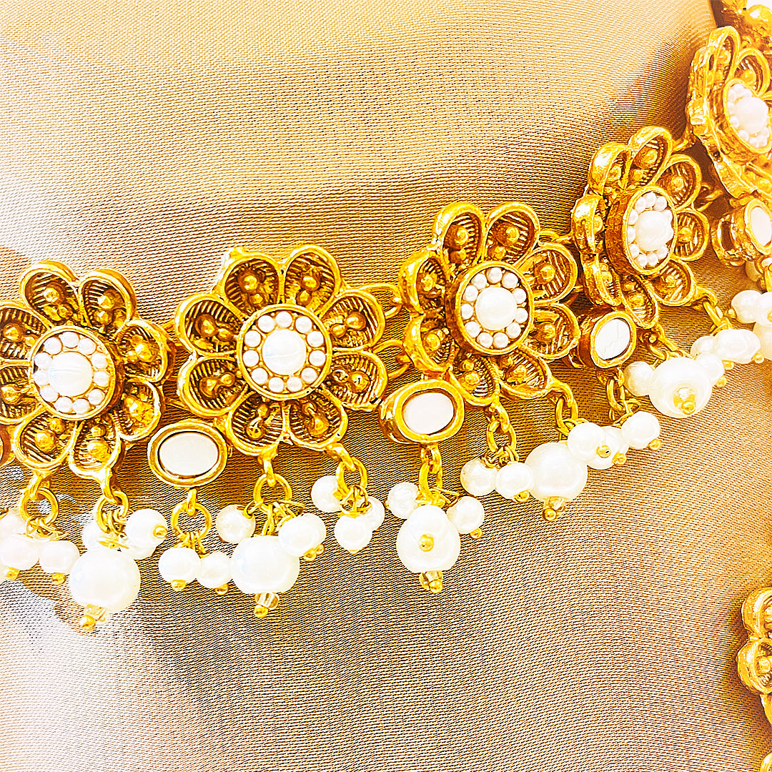 Gulchehra Handmade Kundan Necklace Set