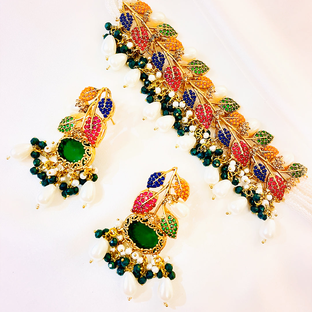 Dilafroz Handmade Kundan Choker Set