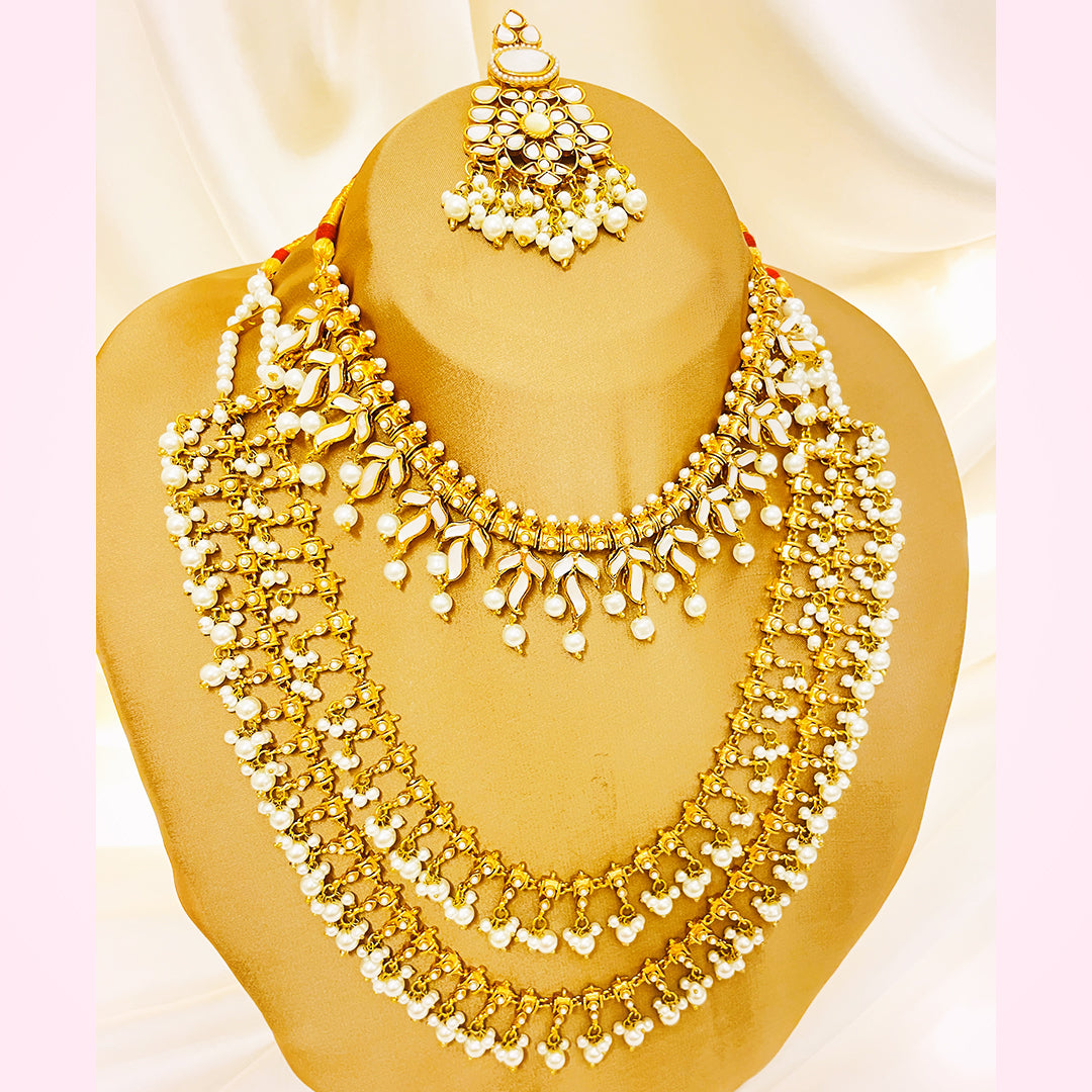 Mehar Handmade Kundan Necklace Set