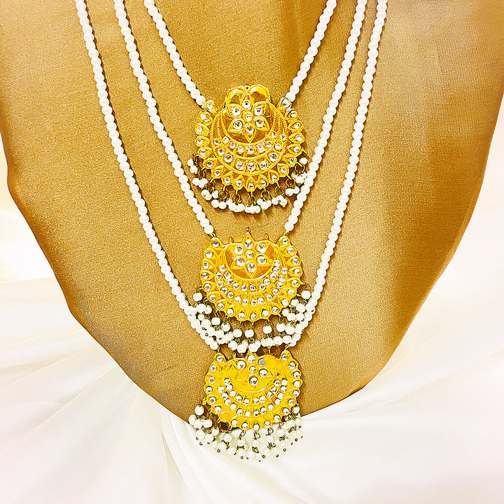 Gulshanara Made To Order Triple Pendant Mala