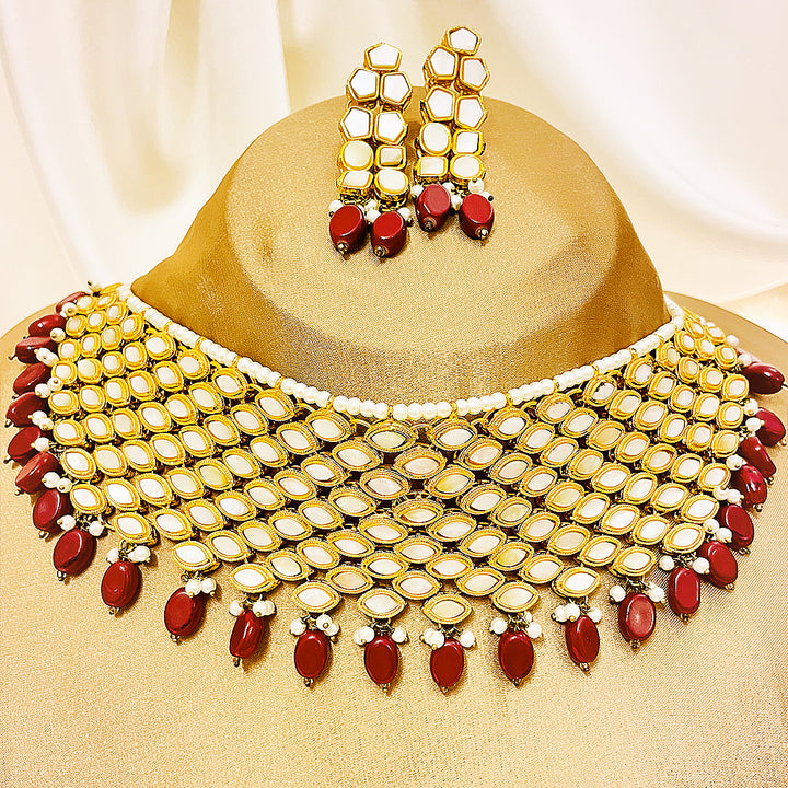 Simarah Handmade Kundan Choker Set