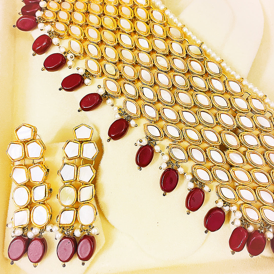Simarah Handmade Kundan Choker Set