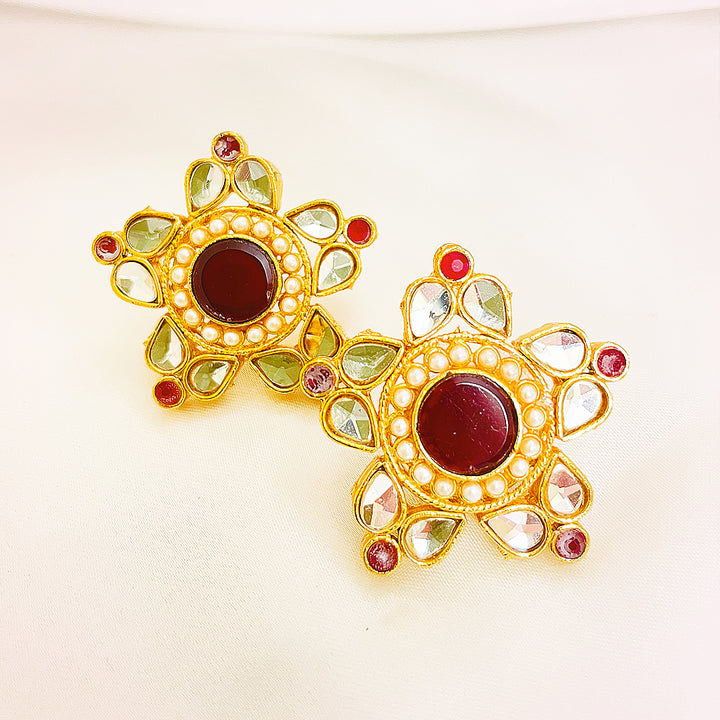Sitara Kundan Studs
