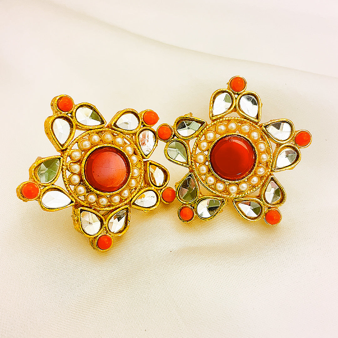 Sitara Kundan Studs