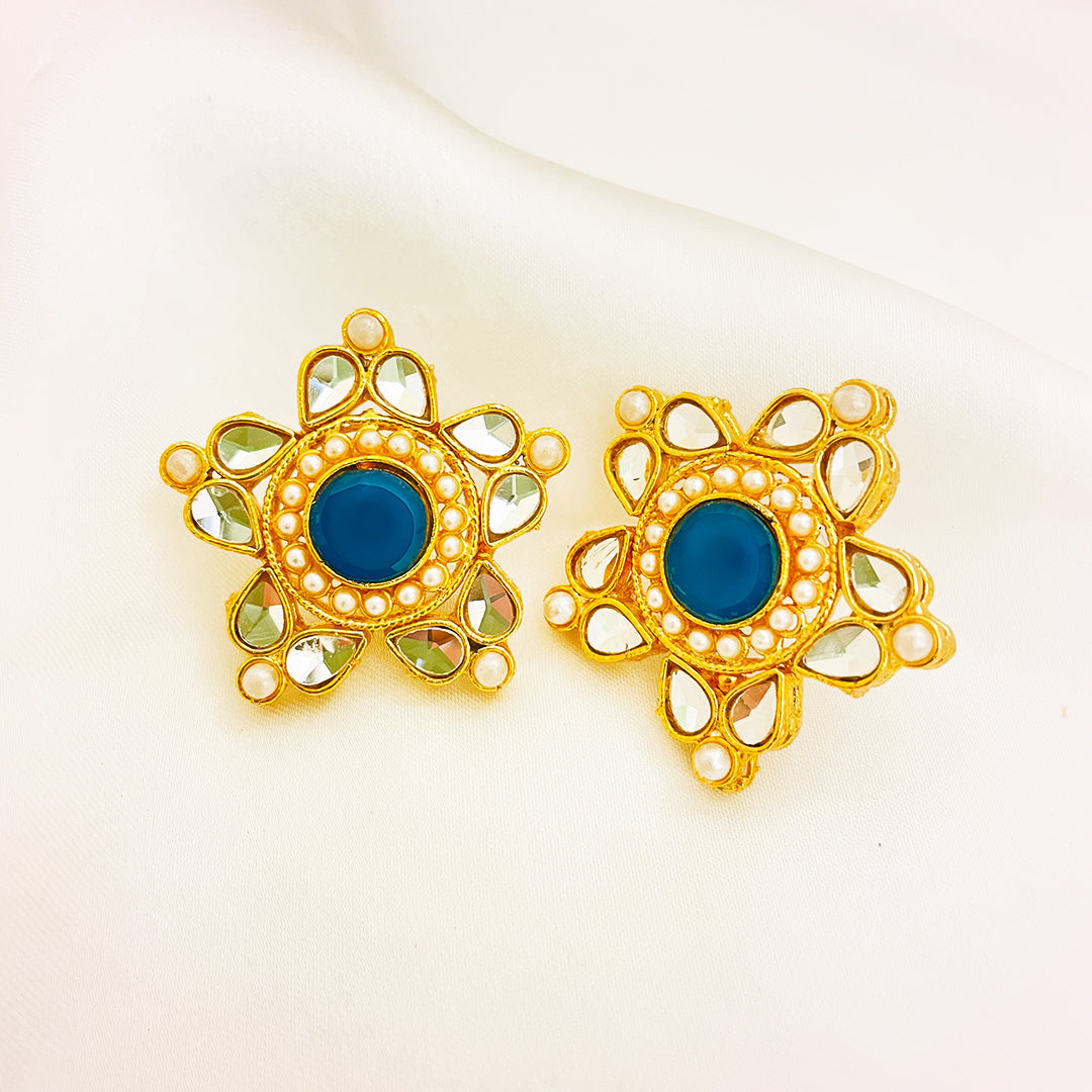 Sitara Kundan Studs