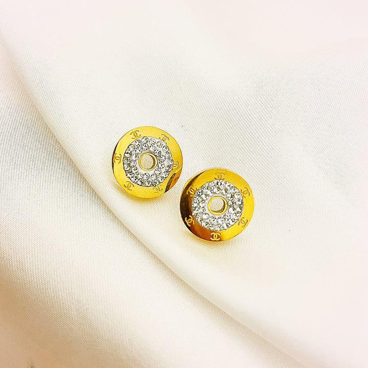 Orlena Stainless Steel Earing – 18K Gold Plated