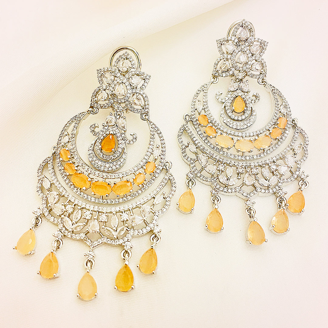 Seraphina Majestic CZ Chandelier Earrings