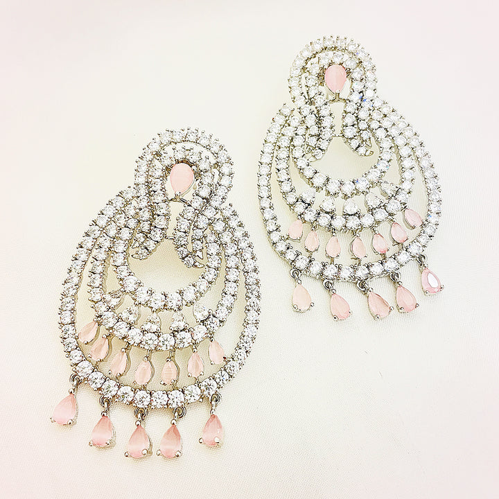 Tahlia Radiant Cascade CZ Earrings
