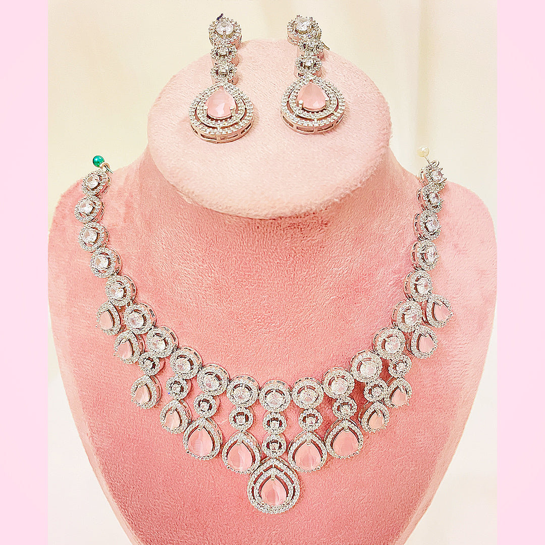 Demi Teardrop Cascade Necklace Set